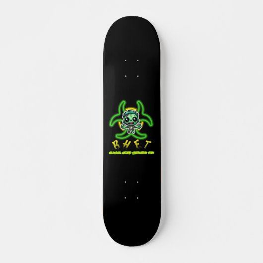 Niedlicher, lustiger Zombie Skateboard (Vorne)