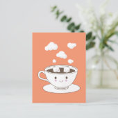 Niedlicher lustiger Zucker berechnet des Badens in Postkarte (Stehend Vorderseite)