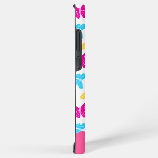 Niedlicher Mädchenbrut-Regenbogen-Schmetterlingsna Samsung Galaxy Hülle (Rechte Seite)