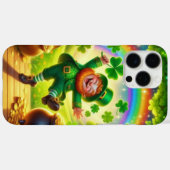 Niedlicher, magischer Leprechaun St. Patrick's Day Case-Mate iPhone Hülle (Rückseite (Horizontal))