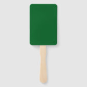 Niedlicher, magischer Leprechaun St. Patrick's Day Fächer (Rückseite)