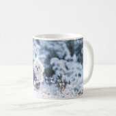 Niedlicher maltesischer Hund Kaffeetasse (VorderseiteRechts)