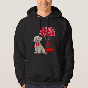 Niedlicher maltesischer Valentinstag Herzogin Love Hoodie