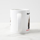 Niedlicher Mama-Bär und Cubs - Personalisierte Mug Jumbo-Tasse (Rückseite)