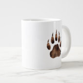 Niedlicher Mama-Bär und Cubs - Personalisierte Mug Jumbo-Tasse (Vorderseite Rechts)