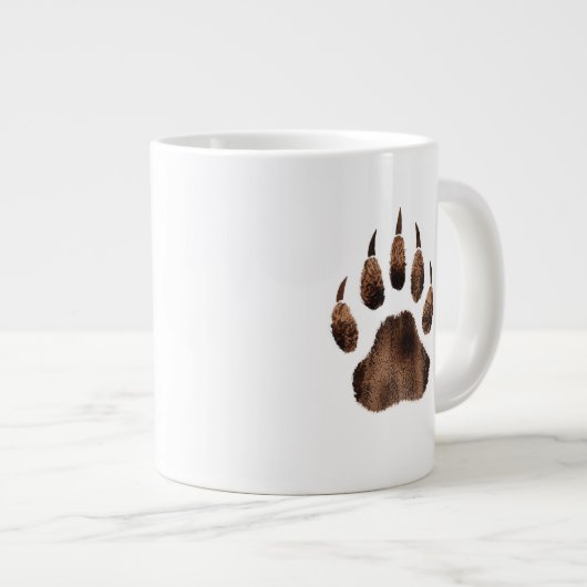 Niedlicher Mama-Bär und Cubs - Personalisierte Mug Jumbo-Tasse (Vorderseite Rechts)