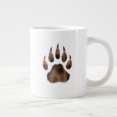 Niedlicher Mama-Bär und Cubs - Personalisierte Mug Jumbo-Tasse (Rechts)