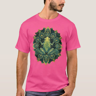 Niedlicher Mandala Frosch für Froschfreunde T-Shirt
