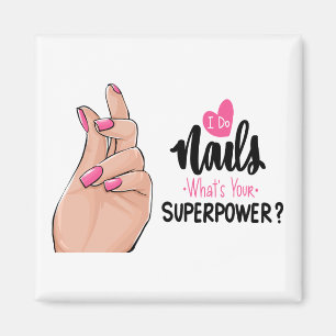Niedlicher Maniküre Gift Nail Tech Fingernails Na Magnet