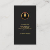 Niedlicher Marienkäfer-bunter Blumen-Kinderautor Visitenkarte (Rückseite)