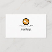 Niedlicher Marienkäfer, der Babysitting Visitenkarte (Rückseite)