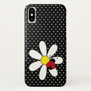 Niedlicher Marienkäfer-Gänseblümchen iPhone 6 F Case-Mate iPhone Hülle