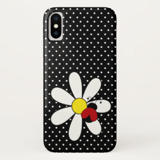 Niedlicher Marienkäfer-Gänseblümchen iPhone 6 Fall Case-Mate iPhone Hülle