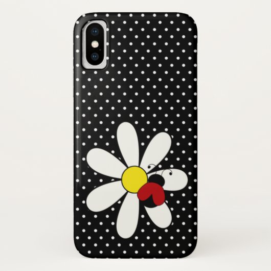 Niedlicher Marienkäfer-Gänseblümchen iPhone 6 Fall Case-Mate iPhone Hülle (Rückseite)