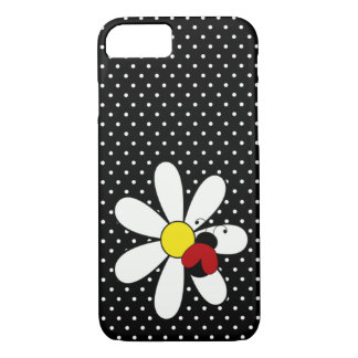 Niedlicher Marienkäfer-Gänseblümchen iPhone 7 Fall Case-Mate iPhone Hülle
