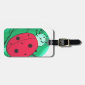 Niedlicher Marienkäfer Gepäckanhänger (Vorderseite horizontal)