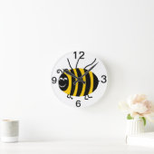 Niedlicher Marienkäfer Runde Wanduhr (Zuhause)