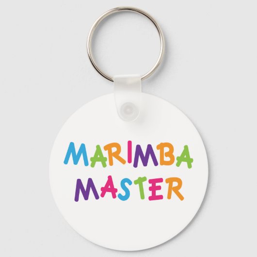 Niedlicher Marimba Master Schlüsselanhänger (Vorderseite)