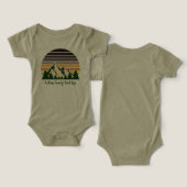 Niedlicher, maßgeschneiderter Reiseroutenwald Suns (Design Vorderseite & Rückseite)