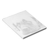 Niedlicher Mastiff Notizblock (angewinkelt)