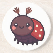 Niedlicher May-Käfer - Kawaii-Waldarm Getränkeuntersetzer (Vorne)