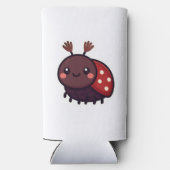 Niedlicher May-Käfer - Kawaii-Waldarm Selters Dosenkühler (Rückseite)