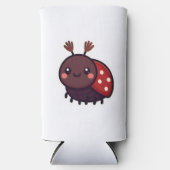 Niedlicher May-Käfer - Kawaii-Waldarm Selters Dosenkühler (Vorderseite)