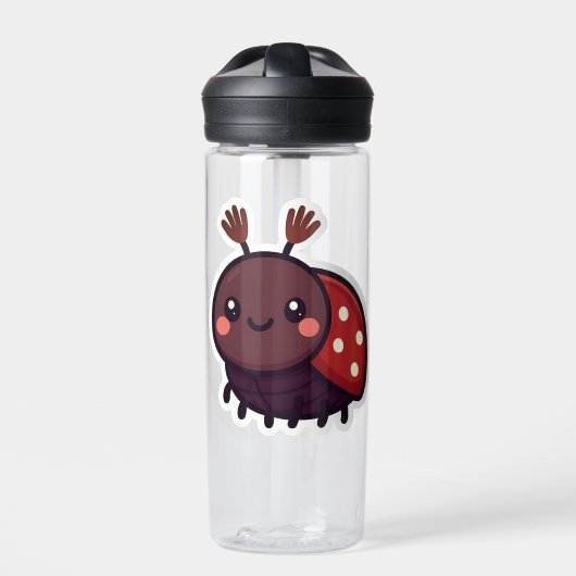 Niedlicher May-Käfer - Kawaii-Waldarm Trinkflasche (Vorderseite)