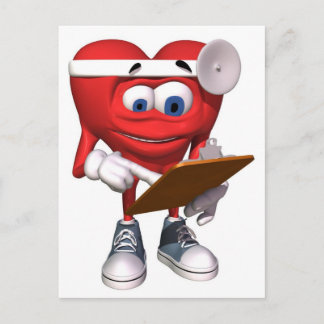 Niedlicher Mediziner Postkarte