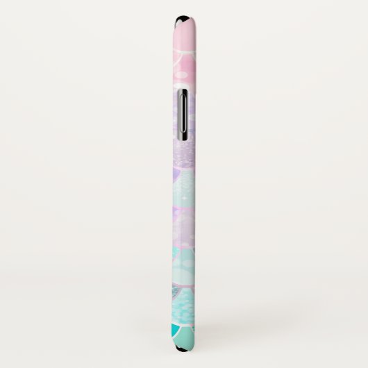 Niedlicher Meerjungfrau-Apple iphone Fall, Rosa, Case-Mate iPhone Hülle (Hinten/Rechts)