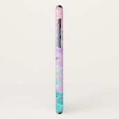 Niedlicher Meerjungfrau-Apple iphone Fall, Rosa, Case-Mate iPhone Hülle (Hinten/Links)