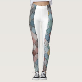 Niedlicher Meerjungfrau-Yogaworkout-laufende Leggings
