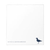 Niedlicher Meerschweinchen Personalisierte Vogelar Notizblock (Vorderseite)