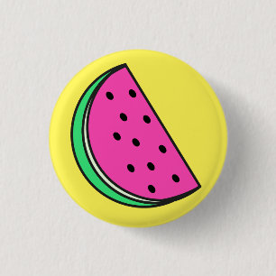 Niedlicher Melone-Abzeichen-Button-Knopf Button