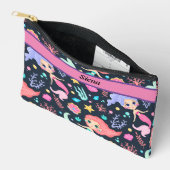 Niedlicher Mermaid Pattern Stift und Toilettenarti Zubehörtasche (Offen)