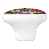 Niedlicher mexikanischer Stil Keramikknauf (Seitenansicht)