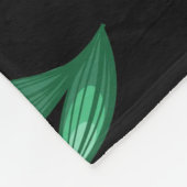 Niedlicher mexikanischer Zierskull Fleecedecke (Ecke)