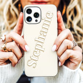 Niedlicher Minimalistischer Individuelle Name von Case-Mate iPhone Hülle