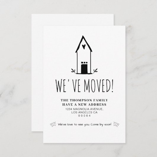 NIEDLICHER Minimalwert des HAUSHALTSPLANS Wir habe Mitteilungskarte (Vorne/Hinten)