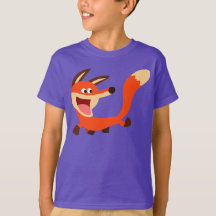 Niedlicher Mischfeu Cartoon Fox Children T - Shirt