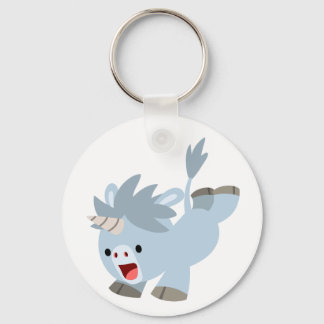 Niedlicher Mischous Cartoon Baby Unicorn Schlüssel Schlüsselanhänger
