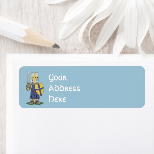 Niedlicher mittelalterlicher Ritter (Insitu)