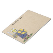 Niedlicher mittelalterlicher Ritter Notizblock (angewinkelt)
