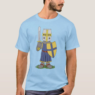 Niedlicher mittelalterlicher Ritter T-Shirt