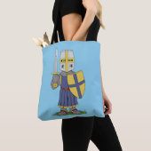 Niedlicher mittelalterlicher Ritter Tasche (Von Nahem)