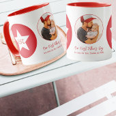 Niedlicher moderner, einfacher Cooler Vater Erster Tasse