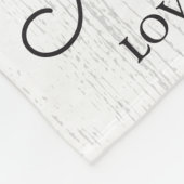 Niedlicher, moderner Fotocollage Happy First Mothe Fleecedecke (Ecke)