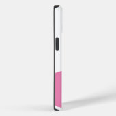 Niedlicher moderner Name Große rosa Polka Dots Case-Mate iPhone Hülle (Rückseite / Rechts)