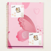 Niedlicher moderner rosa Planer (Vorderseite)