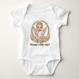 Niedlicher Mommy-Engel Baby Strampler